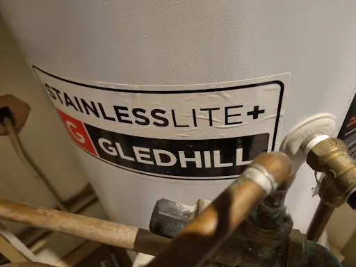 Gledhill StainlessLite unvented cylinder installation